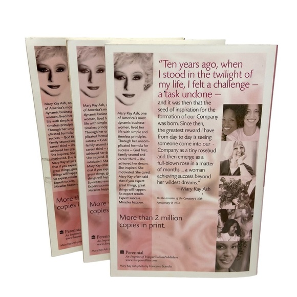 Mary Kay Ash | Miracles Happen Book | Principles of the Founder of Mary Kay lnc - Picture 3 of 4